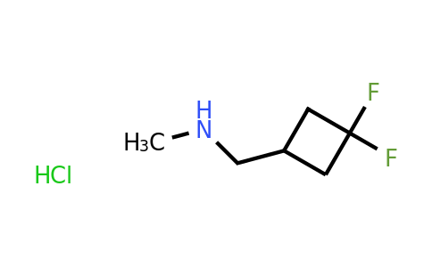 CAS 1250444-03-1 | (3,3-Difluorocyclobutyl)-N-methylmethanamine hydrochloride