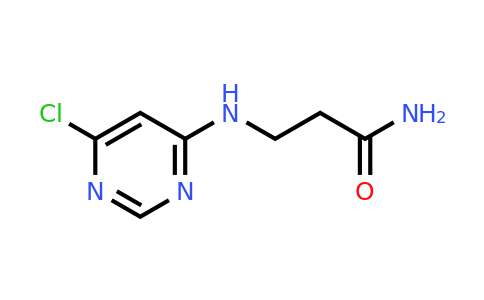 CAS 1250489-59-8 | 3-[(6-chloropyrimidin-4-yl)amino]propanamide