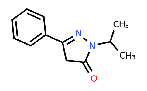 CAS 1250525-78-0 | 3-Phenyl-1-(propan-2-yl)-4,5-dihydro-1H-pyrazol-5-one