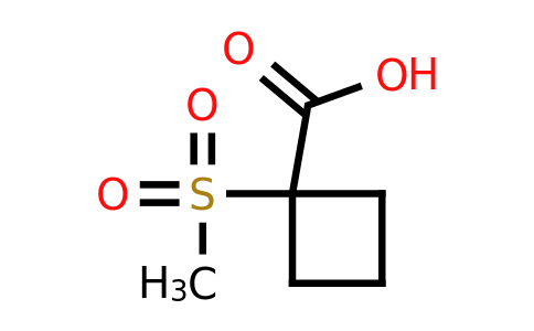 CAS 1250528-75-6 | 1-methanesulfonylcyclobutane-1-carboxylic acid