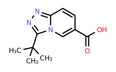 CAS 1250541-35-5 | 3-tert-butyl-[1,2,4]triazolo[4,3-a]pyridine-6-carboxylic acid