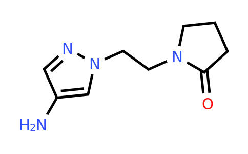CAS 1250550-94-7 | 1-[2-(4-amino-1H-pyrazol-1-yl)ethyl]pyrrolidin-2-one