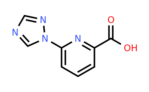 CAS 1250552-50-1 | 6-(1H-1,2,4-triazol-1-yl)pyridine-2-carboxylic acid