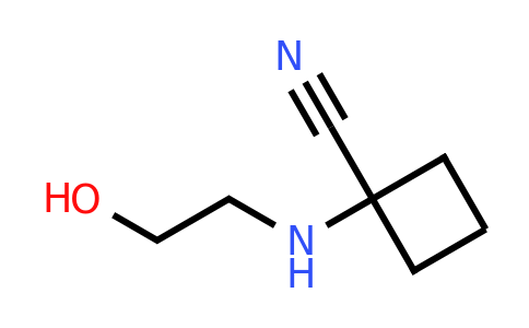 CAS 1250565-45-7 | 1-[(2-hydroxyethyl)amino]cyclobutane-1-carbonitrile