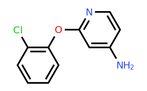 CAS 1250565-51-5 | 2-(2-Chlorophenoxy)pyridin-4-amine