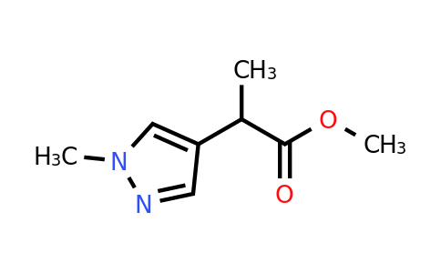 CAS 1250581-39-5 | methyl 2-(1-methyl-1H-pyrazol-4-yl)propanoate