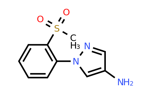 CAS 1250582-48-9 | 1-(2-Methanesulfonylphenyl)-1H-pyrazol-4-amine
