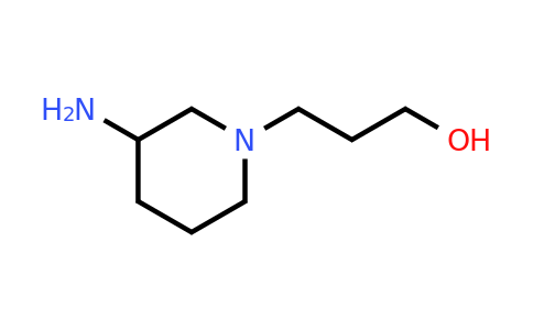 CAS 1250587-26-8 | 3-(3-aminopiperidin-1-yl)propan-1-ol