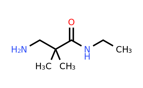 CAS 1250599-62-2 | 3-amino-N-ethyl-2,2-dimethylpropanamide