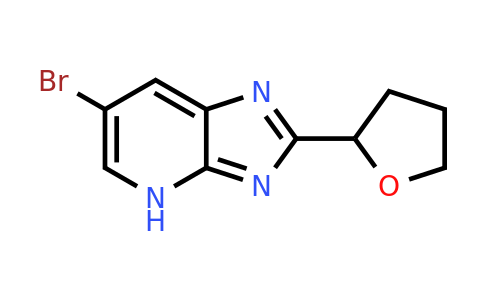 CAS 1250609-87-0 | 6-Bromo-2-(oxolan-2-yl)-4H-imidazo[4,5-b]pyridine