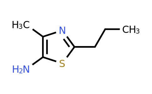 CAS 1250631-88-9 | 4-methyl-2-propyl-1,3-thiazol-5-amine