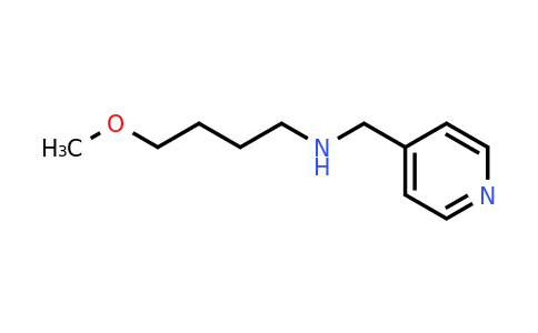 CAS 1250636-71-5 | (4-methoxybutyl)[(pyridin-4-yl)methyl]amine