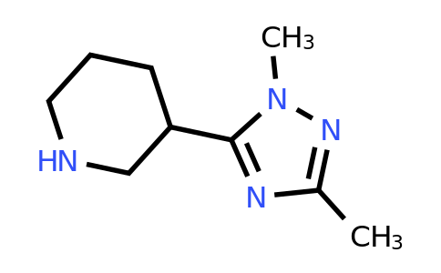 CAS 1250648-33-9 | 3-(1,3-Dimethyl-1H-1,2,4-triazol-5-yl)piperidine