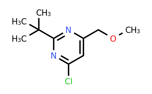 CAS 1250652-63-1 | 2-tert-butyl-4-chloro-6-(methoxymethyl)pyrimidine