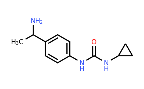 CAS 1250659-48-3 | 1-[4-(1-Aminoethyl)phenyl]-3-cyclopropylurea