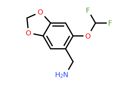 CAS 1250675-73-0 | [6-(difluoromethoxy)-1,3-dioxaindan-5-yl]methanamine