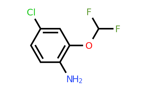 CAS 1250677-10-1 | 4-chloro-2-(difluoromethoxy)aniline