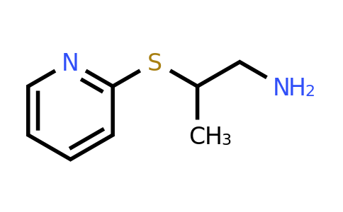 CAS 1250682-14-4 | 2-(pyridin-2-ylsulfanyl)propan-1-amine