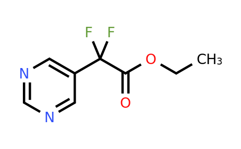 CAS 1250685-30-3 | Ethyl 2,2-difluoro-2-(pyrimidin-5-yl)acetate