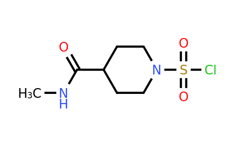 CAS 1250714-53-4 | 4-(methylcarbamoyl)piperidine-1-sulfonyl chloride