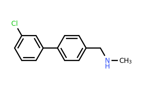CAS 1250716-14-3 | 1-(3'-Chloro-[1,1'-biphenyl]-4-yl)-N-methylmethanamine