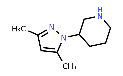 CAS 1250773-31-9 | 3-(3,5-Dimethyl-1H-pyrazol-1-yl)piperidine