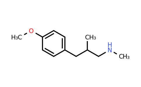 CAS 1250773-86-4 | [3-(4-methoxyphenyl)-2-methylpropyl](methyl)amine