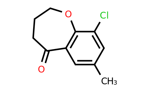 CAS 1250774-56-1 | 9-chloro-7-methyl-2,3,4,5-tetrahydro-1-benzoxepin-5-one