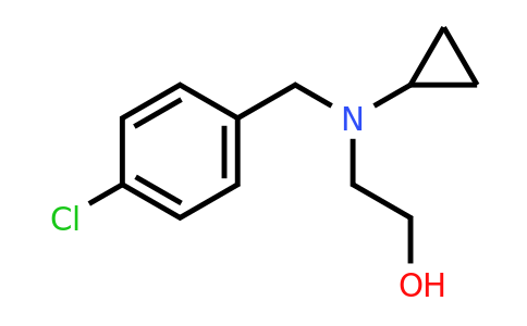CAS 1250794-81-0 | 2-((4-Chlorobenzyl)(cyclopropyl)amino)ethanol