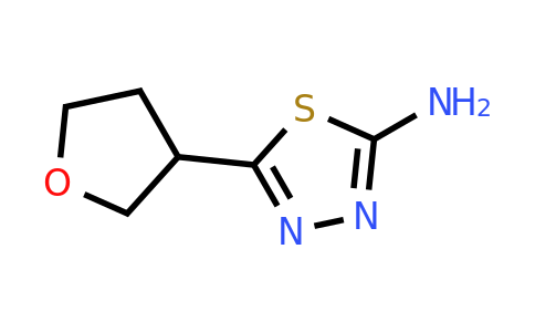 CAS 1250807-26-1 | 5-(oxolan-3-yl)-1,3,4-thiadiazol-2-amine