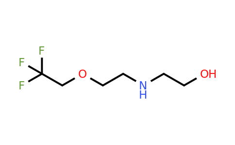 CAS 1250809-76-7 | 2-{[2-(2,2,2-trifluoroethoxy)ethyl]amino}ethan-1-ol