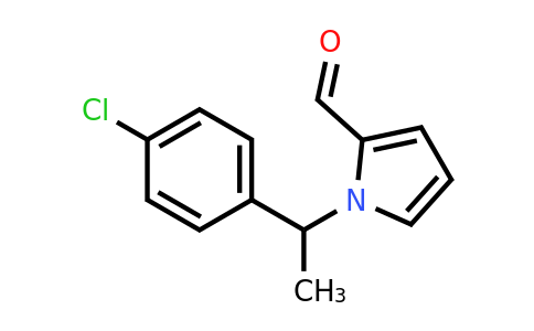 CAS 1250834-09-3 | 1-(1-(4-Chlorophenyl)ethyl)-1H-pyrrole-2-carbaldehyde