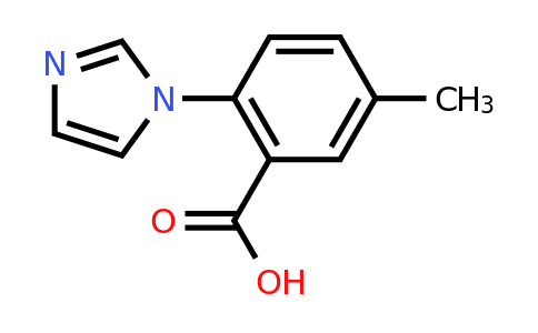 CAS 1250836-32-8 | 2-(1H-Imidazol-1-yl)-5-methylbenzoic acid