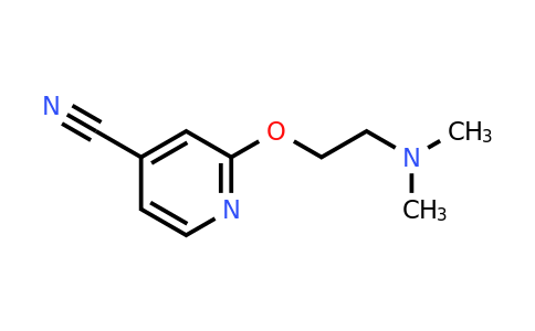 CAS 1250850-96-4 | 2-[2-(dimethylamino)ethoxy]pyridine-4-carbonitrile