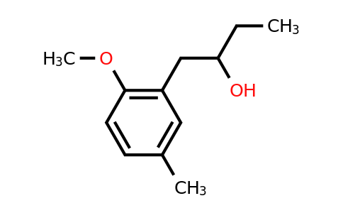 CAS 1250853-21-4 | 1-(2-Methoxy-5-methylphenyl)butan-2-ol