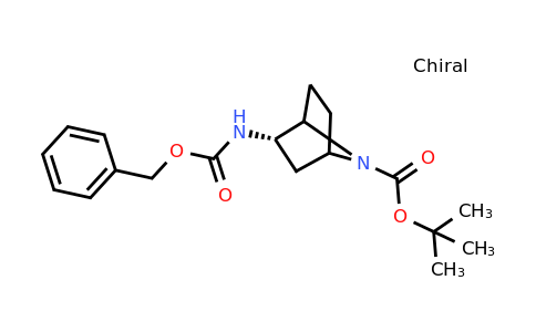 CAS 1250884-79-7 | tert-Butyl (2S)-2-{[(benzyloxy)carbonyl]amino}-7-azabicyclo[2.2.1]heptane-7-carboxylate