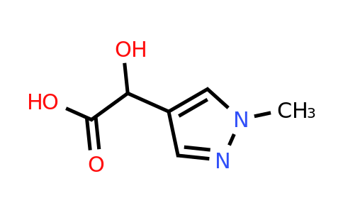 CAS 1250900-54-9 | 2-hydroxy-2-(1-methyl-1H-pyrazol-4-yl)acetic acid