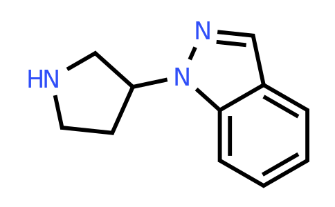 CAS 1250918-60-5 | 1-(pyrrolidin-3-yl)-1H-indazole