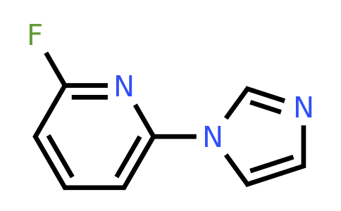 CAS 1250924-92-5 | 2-fluoro-6-(1H-imidazol-1-yl)pyridine