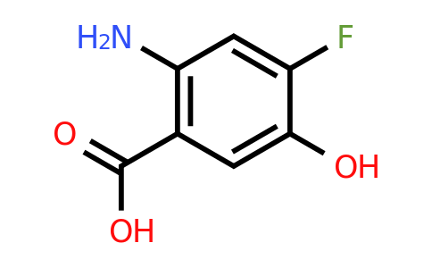 CAS 1250931-52-2 | 2-amino-4-fluoro-5-hydroxybenzoic acid