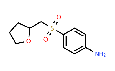 CAS 1250946-19-0 | 4-(Oxolan-2-ylmethanesulfonyl)aniline