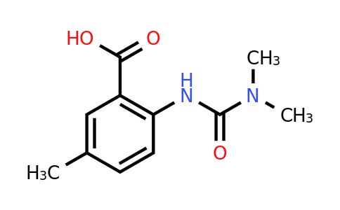 CAS 1250965-67-3 | 2-[(Dimethylcarbamoyl)amino]-5-methylbenzoic acid