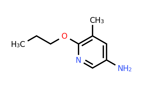CAS 1250966-42-7 | 5-Methyl-6-propoxypyridin-3-amine