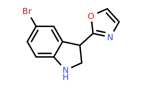CAS 1250992-31-4 | 2-(5-Bromoindolin-3-yl)oxazole