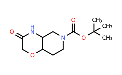 CAS 1250993-14-6 | tert-butyl 3-oxo-4,4a,5,7,8,8a-hexahydropyrido[4,3-b][1,4]oxazine-6-carboxylate