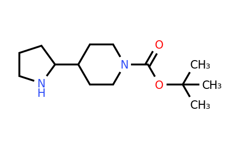 CAS 1250995-29-9 | tert-butyl 4-(pyrrolidin-2-yl)piperidine-1-carboxylate