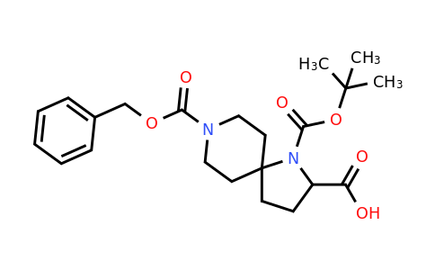 CAS 1250996-12-3 | 8-benzyloxycarbonyl-1-tert-butoxycarbonyl-1,8-diazaspiro[4.5]decane-2-carboxylic acid