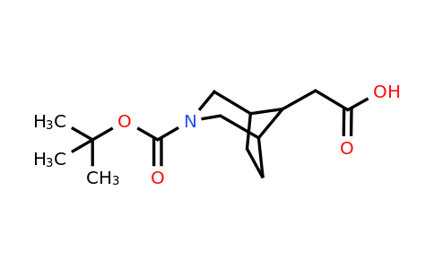 CAS 1250996-75-8 | 3-boc-3-azabicyclo[3.2.1]octane-8-acetic acid