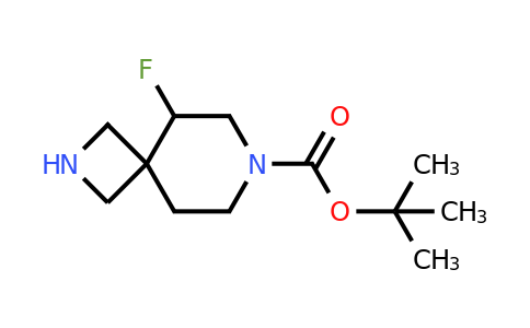 CAS 1250998-80-1 | 2,​7-​Diazaspiro[3.5]​nonane-​7-​carboxylic acid, 5-​fluoro-​, 1,​1-​dimethylethyl ester