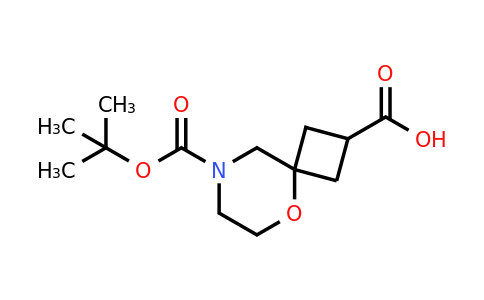 CAS 1250999-58-6 | 8-[(tert-butoxy)carbonyl]-5-oxa-8-azaspiro[3.5]nonane-2-carboxylic acid